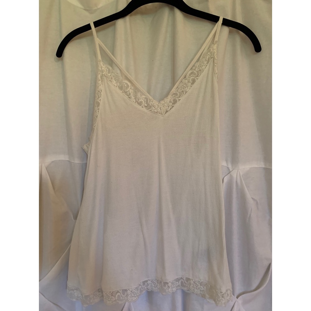 AE White Tank Top